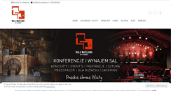 Desktop Screenshot of malawarszawa.pl